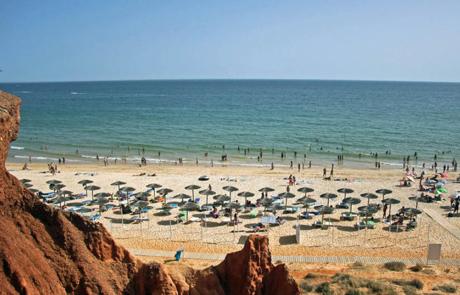 Praia da Rocha Baixinha Nascente, Portugal, Portugal